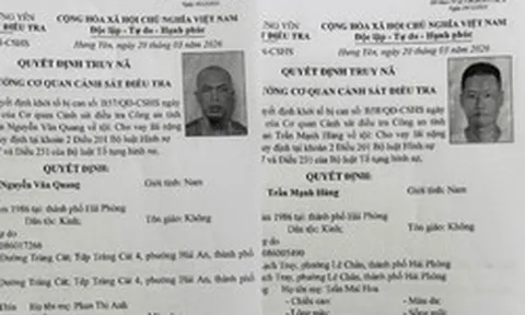Ai thấy Nguyễn Văn Quang và Trần Mạnh Hùng ở đâu, liên hệ ngay số điện thoại 0949.222.823
