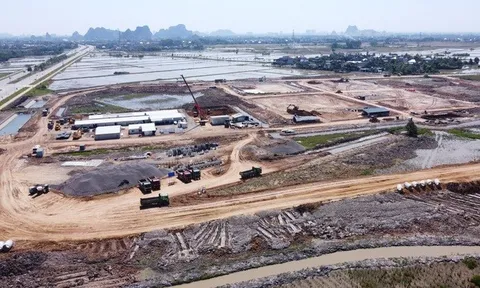 Ráo riết thi công khu công nghiệp gần 3.000 tỷ đồng ở Thanh Hóa