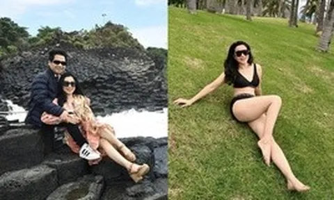 Nhan sắc vợ vừa đẹp, vừa giỏi của "ông hoàng nhạc đỏ" đình đám Việt Nam