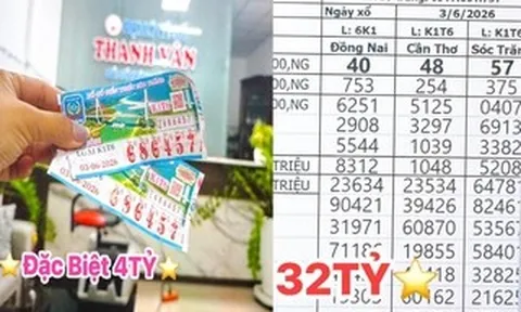 Xổ số miền Nam: Sáng 4-6, giải độc đắc đài Sóc Trăng lập “cú đúp” tại Vĩnh Long