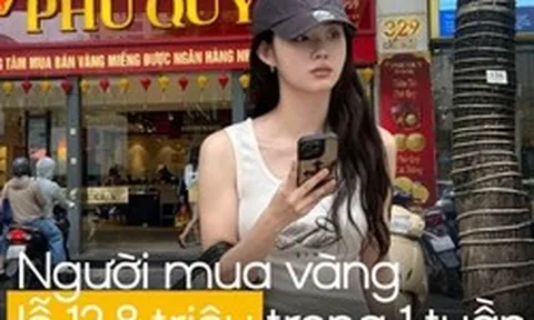 Thứ Hai mua vàng, đến thứ Bảy lỗ gần 13 triệu