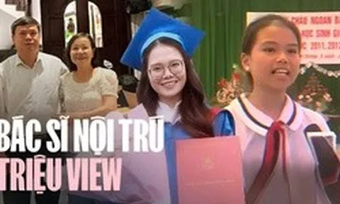Gia đình đặc biệt phía sau clip nữ bác sĩ nội trú triệu view: "Phải cả nhà mới nuôi được một bác sĩ"