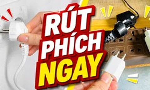 Thợ điện 30 năm kinh nghiệm cảnh báo: 4 thiết bị nên rút phích cắm khi không dùng, nếu không hóa đơn tiền điện sẽ âm thầm tăng vọt