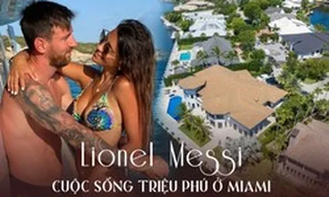 Với “siêu kỷ lục” không ai vượt nổi trong làng bóng, đây là cách Messi tận hưởng mọi thứ ở Miami: Cuộc sống U40 đầy viên mãn