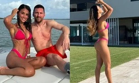 Vợ Messi đẹp như hoa hậu, U40 body ngày càng bốc lửa