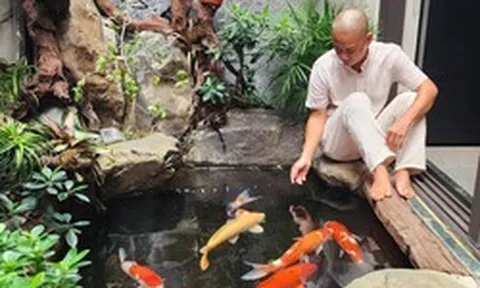 Cuộc sống của "đại gia chân đất" cưới chân dài thi hoa hậu, ở nhà sang 4 tầng trên đường Kim Giang
