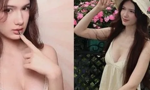 Em gái cao 1m80 của thủ môn Đặng Văn Lâm khoe vòng 1 “đốt mắt”