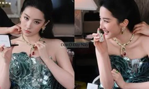 Đẳng cấp của Lưu Diệc Phi: Chỉ vài bức ảnh hậu trường cũng khiến nhãn hàng "mát mày mát mặt"
