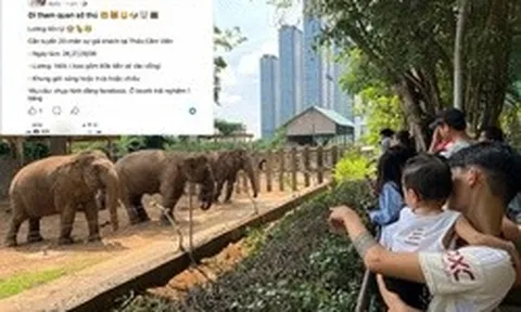 Thảo Cầm Viên Sài Gòn cảnh báo