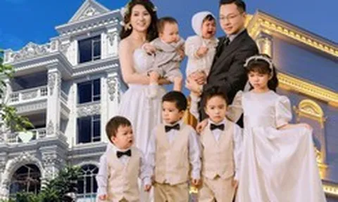 10 năm sinh 6 đứa con, nhà thuê 5 người giúp việc: Nhan sắc và cách người mẹ kiếm tiền gây chú ý