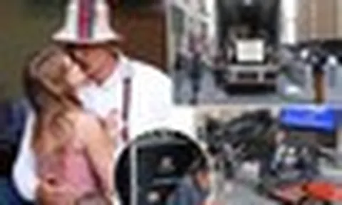 Cảnh tượng khó tin bên ngoài lễ đường đám cưới Taylor Swift