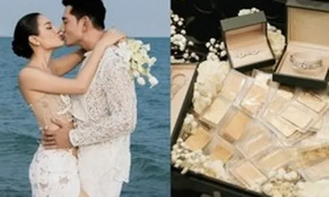 Nam diễn viên Vbiz lấy mẹ đơn thân có 1 con riêng, mang 88 cây vàng kèm 2 tỷ kim cương tới hỏi cưới