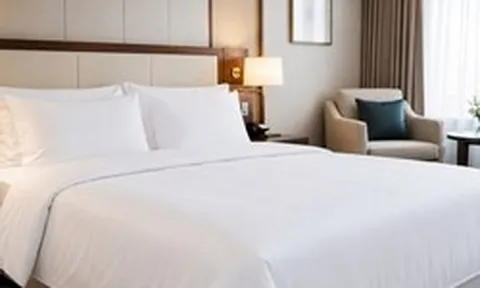 Vì sao ga giường khách sạn luôn màu trắng?