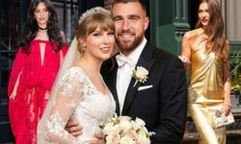 Siêu đám cưới của Taylor Swift kết thúc: Dàn khách mời ra về, 1 CEO kinh ngạc trước nụ hôn như bay lên khỏi mặt đất của cô dâu - chú rể