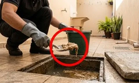 Tuyệt chiêu chuẩn thợ "cứu nguy" bồn rửa thoát nước chậm, bốc mùi: Gia chủ ước biết sớm hơn!