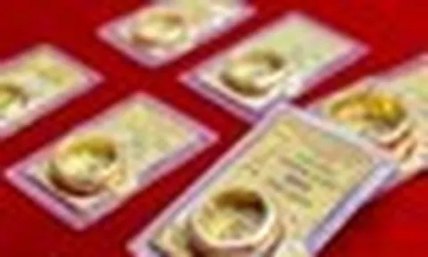 Giá vàng nhẫn trơn, vàng miếng chiều 11/8 tại SJC, PNJ, DOJI, Bảo Tín Minh Châu và Bảo Tín Mạnh Hải quay đầu giảm mạnh so với buổi sáng