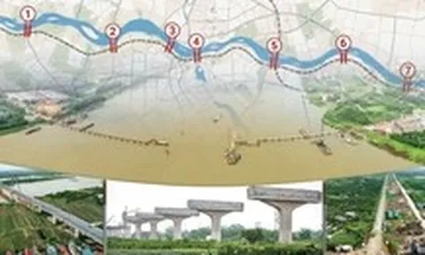 7 cây cầu bắc qua sông Hồng và hành trình ‘hướng thủy’ của Hà Nội