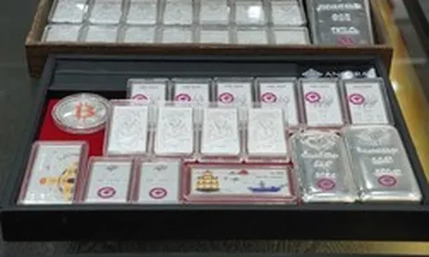 Giá bạc sáng ngày 2/10 tại Ancarat, DOJI, Sacombank, Bảo Tín Mạnh Hải