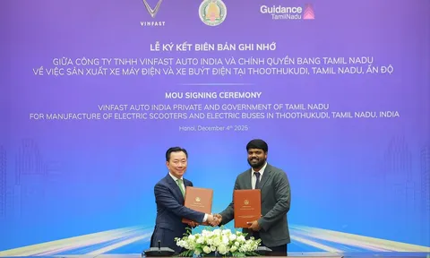 VINFAST CÔNG BỐ MỞ RỘNG NHÀ MÁY TAMIL NADU, HƯỚNG TỚI SẢN XUẤT XE BUÝT, XE MÁY ĐIỆN TẠI ẤN ĐỘ