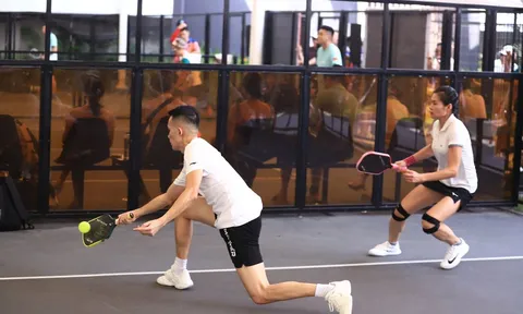 Pickleball CAND khu vực phía Nam mở rộng lần thứ I quy tụ các tay vợt phong trào và chuyên nghiệp