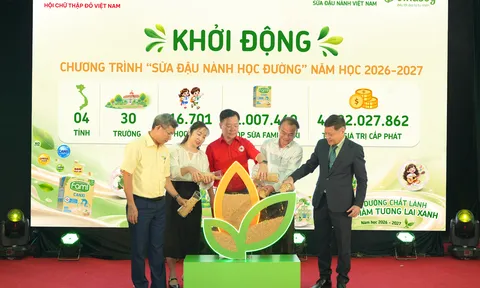 30 trường – 1 triệu hộp sữa: Tiếp nối hành trình mang dưỡng chất lành đến những mầm xanh tương lai