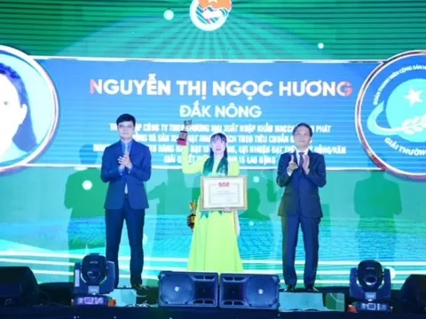 32 nhà nông trẻ xuất sắc toàn quốc nhận Giải thưởng Lương Định Của