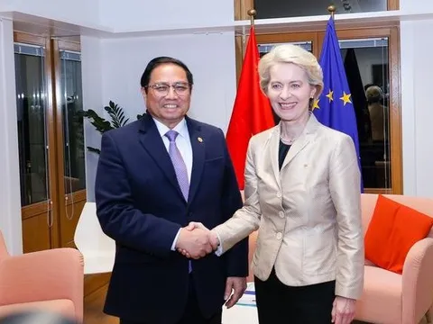 Ngày làm việc bận rộn của Thủ tướng Phạm Minh Chính tại Brussels