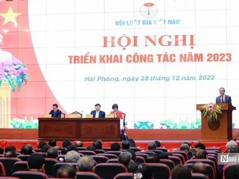 Khai mạc Hội nghị Triển khai công tác năm 2023 Hội Luật gia Việt Nam