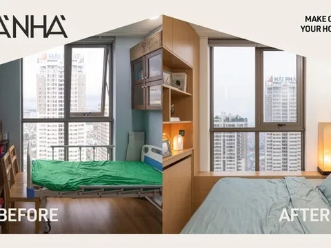 Con trai cải tạo nhà cho bố mắc bệnh Parkinson, bất ngờ trước màn "lột xác" phòng ngủ hẹp cho 2 người khác giới