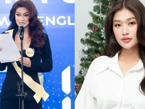 Hoa hậu Thiên Ân bị tố "đạo văn" khi thi Miss Grand Vietnam, đơn vị huấn luyện tiếng Anh nói gì?
