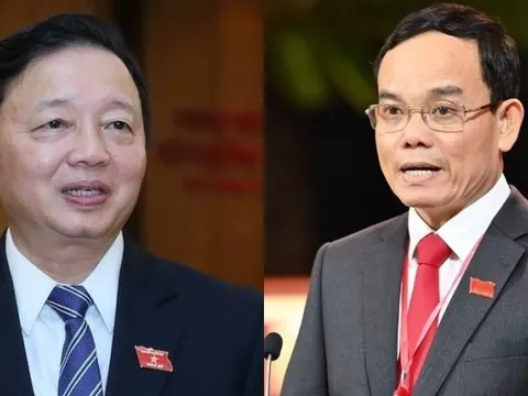 Trình Quốc hội phê chuẩn bổ nhiệm ông Trần Hồng Hà, ông Trần Lưu Quang làm phó thủ tướng