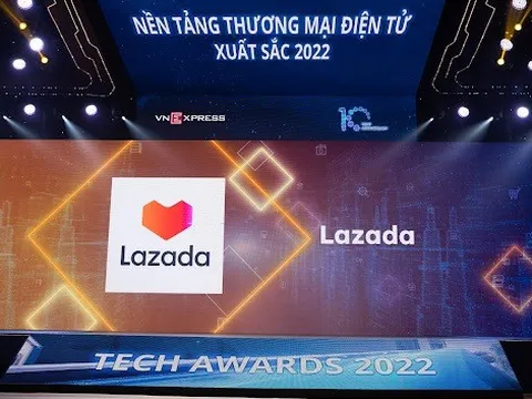 Lazada – năm thứ 2 liên tiếp được "vinh danh" nền tảng TMĐT xuất sắc