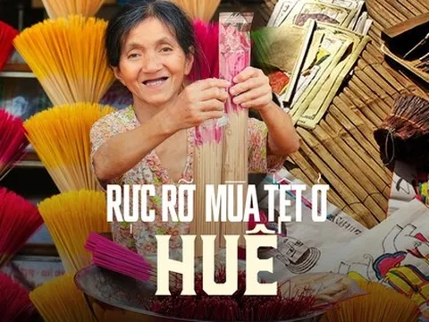 Các làng nghề của Huế rực rỡ mỗi khi Tết đến xuân về