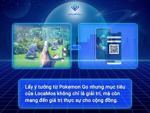Lấy ý tưởng từ Pokemon Go nhưng không chỉ giải trí, LocaMos tạo ra giá trị thực sự cho cộng đồng
