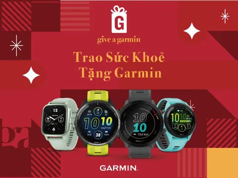 Garmin chiều lòng người dùng smartwatch mùa cuối năm với loạt ưu đãi hấp dẫn