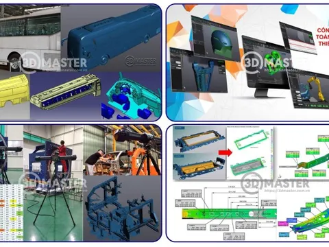 3D Master scan 3D, in 3D và đo 3D chuyên nghiệp cho mọi doanh nghiệp với chi phí thấp nhất