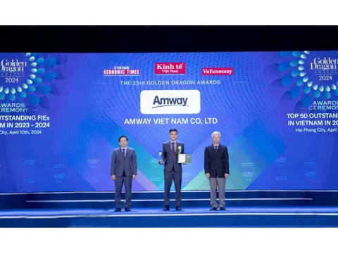 Amway Việt Nam đạt danh hiệu doanh nghiệp FDI phát triển nền kinh tế xanh bền vững