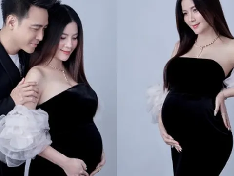 Diễn viên Kha Ly xác nhận đang mang thai 7 tháng sau 8 năm kết hôn