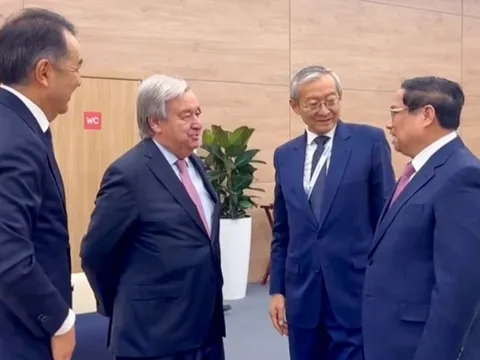 Thủ tướng Phạm Minh Chính gặp lãnh đạo các nước và Tổng Thư ký Liên Hợp Quốc