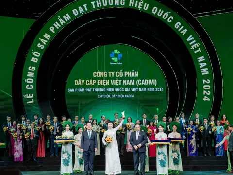GELEX sở hữu 4 thương hiệu quốc gia 2024