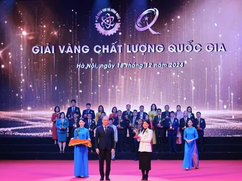 Nestlé Việt Nam vinh dự đón nhận Giải vàng Giải thưởng Chất lượng quốc gia lần thứ 2
