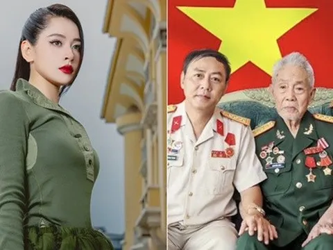 Chi Pu lần đầu hé lộ gia đình toàn quân nhân, 3 người mang quân hàm đại tá