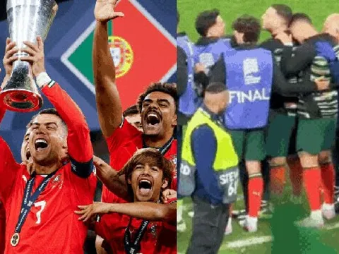 Ronaldo khóc nức nở khi vô địch ở tuổi 40: Huyền thoại vừa viết xong chương sử vĩ đại nhất đời mình!