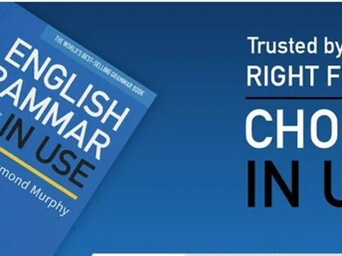 Cambridge kỷ niệm 40 năm English Grammar in Use: Bộ sách ngữ pháp tiếng Anh đáng tin cậy nhất thế giới