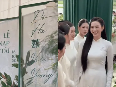 Đỗ Hà lấy con trai Chủ tịch Sơn Hải: Lễ nạp tài là gì? Lễ này khác gì đám hỏi?