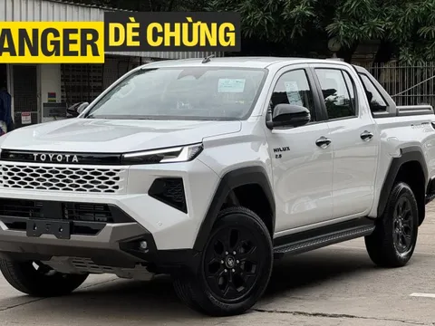 Thêm thông tin Toyota Hilux 2026 bán tại Việt Nam tháng sau: Giá tạm tính từ dưới 700 triệu đồng, 3 bản, máy 2.8L, có ADAS đời mới đấu Ranger