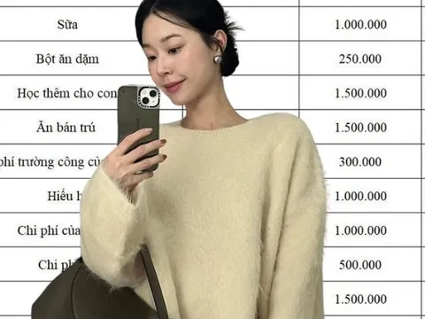 Nhà 5 người chi tiêu cả tháng KHÔNG HẾT 18 triệu: Bất ngờ nhất là khoản tiền ăn!