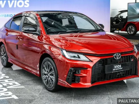 Toyota Vios hybrid tăng hiện diện trong ĐNÁ: Giá quy đổi từ 683 triệu đồng, có bản thể thao, về Việt Nam dễ ‘hot’