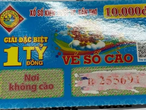 Lộ diện chủ nhân trúng độc đắc xổ số cào Cần Thơ đợt 3