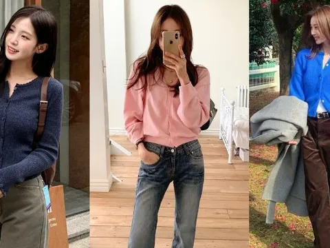 Thời tiết này là phải mặc áo cardigan với 5 cách mix sành điệu mọi hoàn cảnh